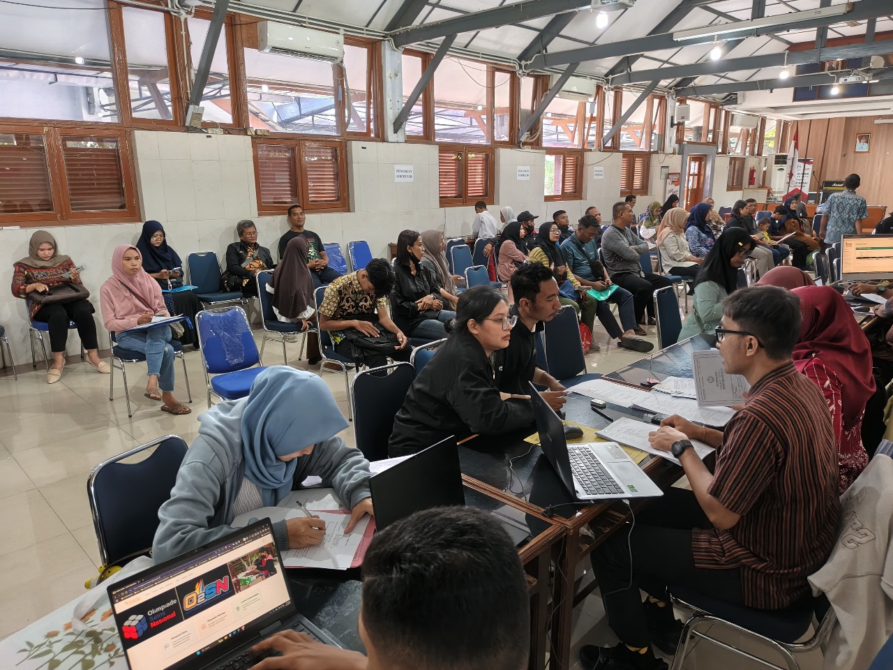 Diskominfo Kota Semarang Hadiri Agenda Posko SPMB Tahun 2025